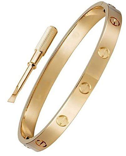 celebrities with cartier love bracelet|cartier gold bracelet with screws.